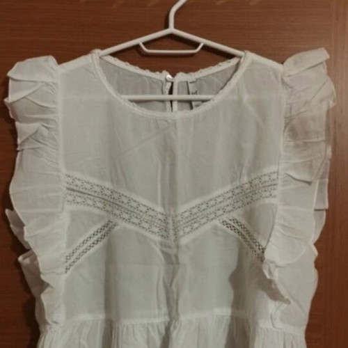 Zara top size L new, white