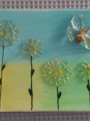 Handmade frame II new 18 x 24.2 cm
