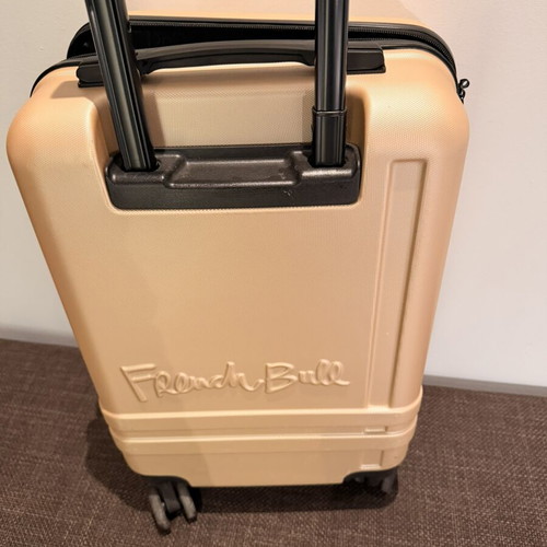 French Bull cabin suitcase like new, champagne color