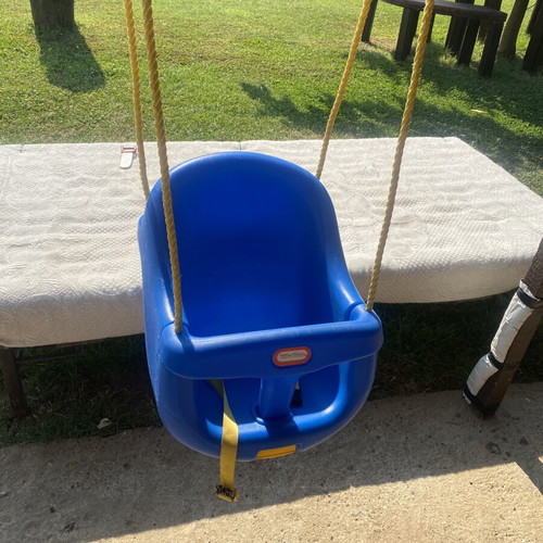 Little Tikes children's swing with safety seat and belt