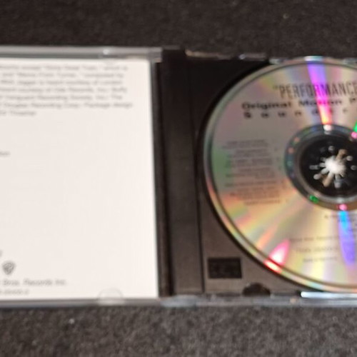 Performance CD used, blues rock soundtrack