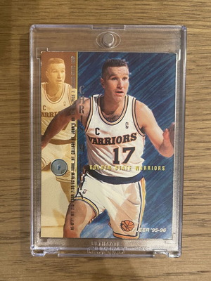 NBA Card 1995-96 Fleer Chris Mullin like new collectible