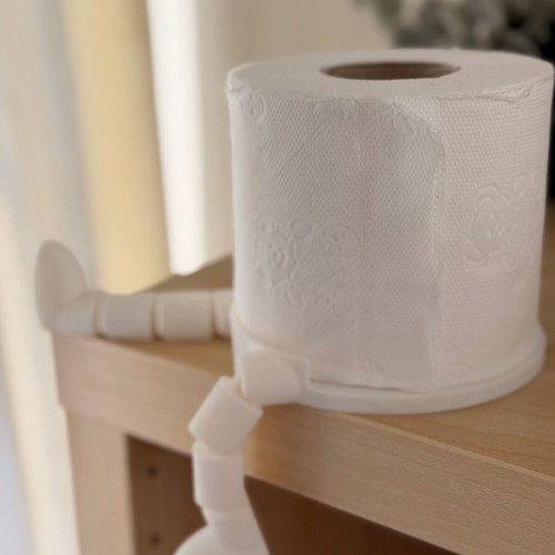 Adjustable Toilet Paper Roll Buddy 3D Printed, new made to order