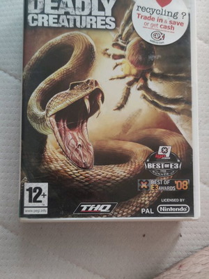 Deadly Creatures μεταχειρισμένο παιχνίδι Nintendo Wii, δράσης περιπέτεια