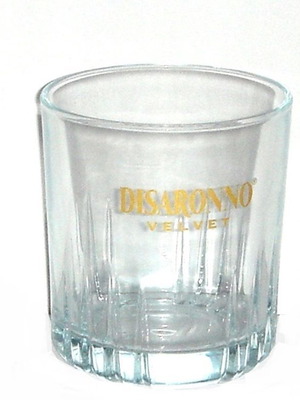 Disaronno Velvet collectible ornate liqueur glass new
