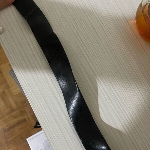 Vintage Richmond belt used, leather, size 120cm