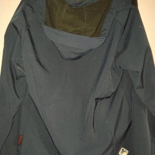 Marikoo jacket like new, black and blue, size S