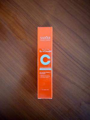 Sadoer Vitamin C Eye Cream καινούργιο, σφραγισμένο 20g