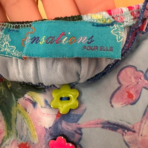 Dress like new, multicolor, sizes M and L