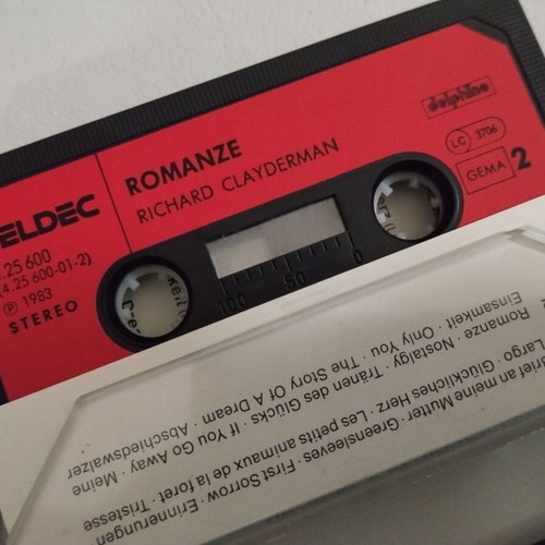 Richard Clayderman Romanze cassette used