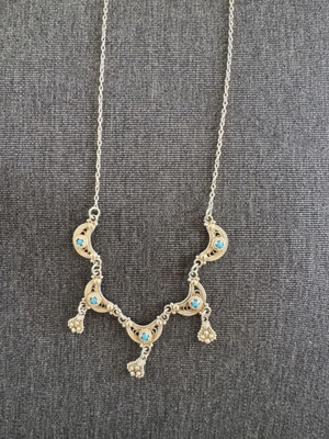 Silver 950 necklace like new, 44cm