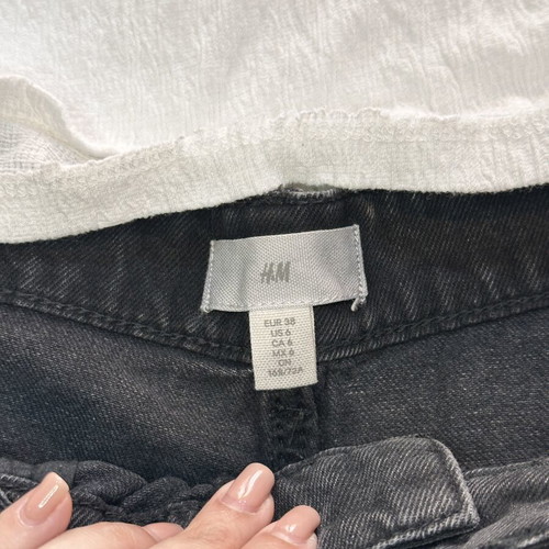 Bershka blouse and H&M denim shorts set size M like new