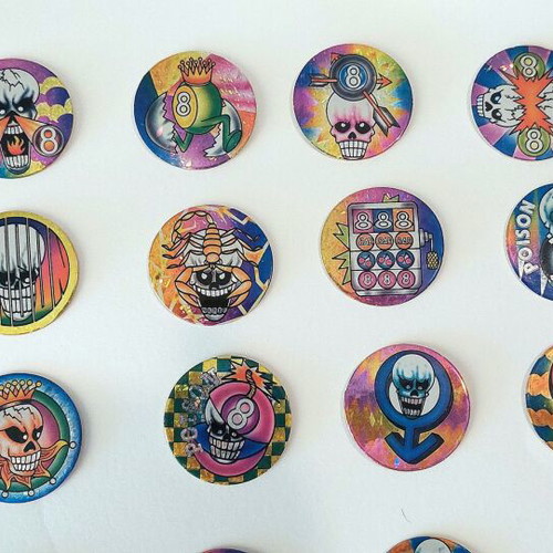 Poison Series 2 collectible pogs, set of 25