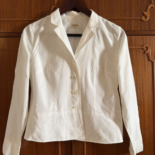 Haute couture French branded jacket 100% cotton size S - M