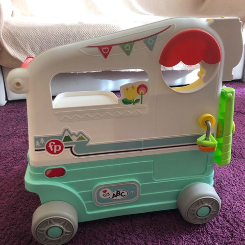 Fisher Price Εκπαιδευτικό Τροχόσπιτο 3 σε 1 Smart Stages με Μουσική σαν καινούργιο για 9+ μηνών