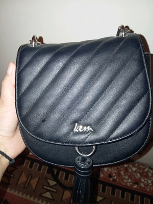 KEM shoulder bag black like new