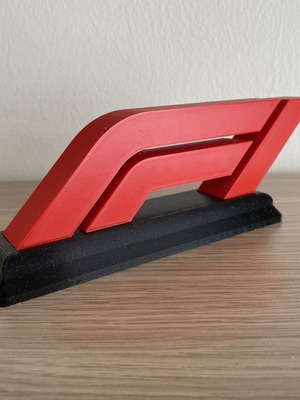 Formula 1 Decorative Stand 3D Printed