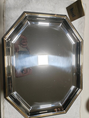 Δίσκος Mepra art 204 mod Celini Oro σαν καινούργιος με επίχρυση λεπτομέρεια 24 καρατίων