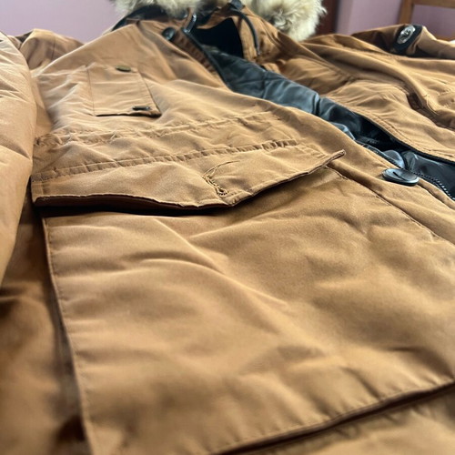Manager winter jacket brown 2XL like new