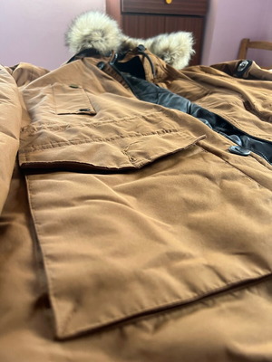 Manager winter jacket brown 2XL like new