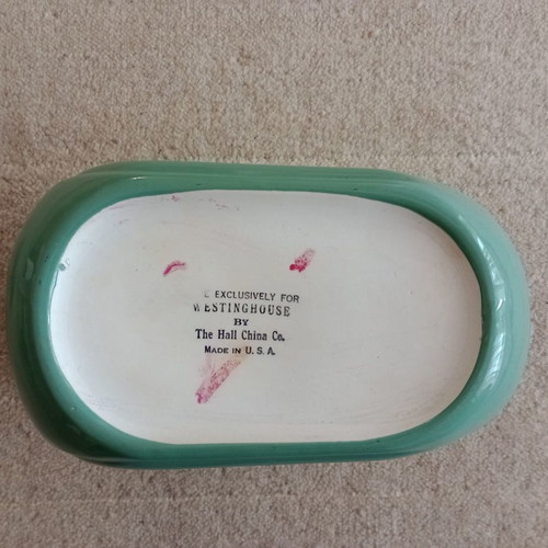 Vintage Westinghouse water and coffee container used, olive color