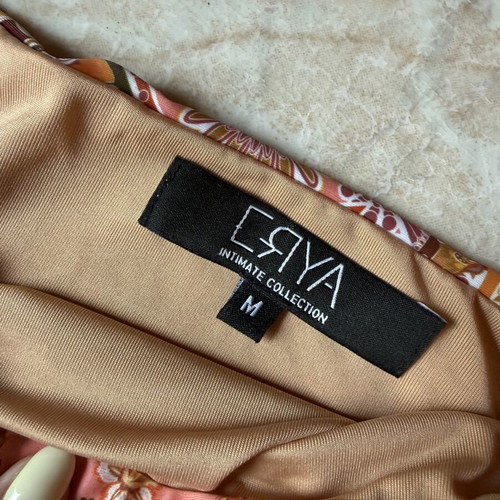 Erya Collection One Shoulder Bikini like new, multicolor