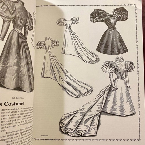 Bridal Fashions Victorian Era book used, English