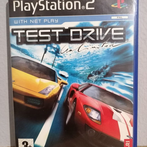 Test Drive Unlimited PS2 case and manual used, no game