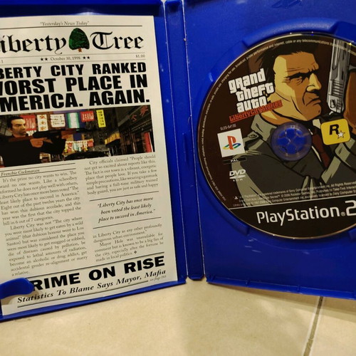 Grand Theft Auto Liberty City Stories for PlayStation 2 like new