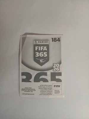 Panini FIFA 365 Tillman αυτοκόλλητο