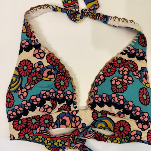 Valery Prestige bikini set like new, multicolor floral print, size M