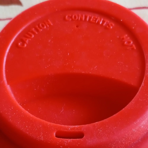 Christmas mugs set, 5 with handles and 1 with silicone lid