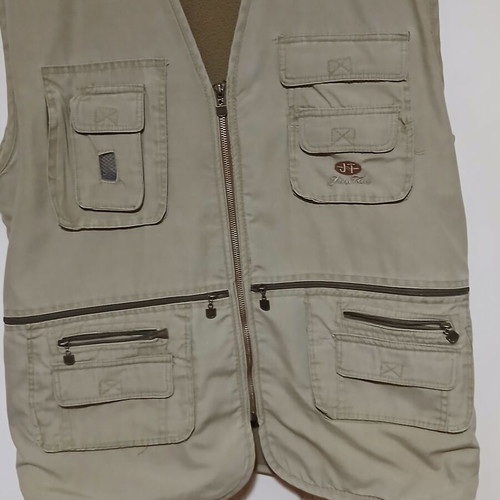 Jintao men's sleeveless vest 3XL like new, beige