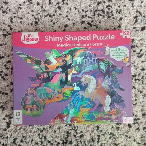 Children's puzzles like new with up to 104 pieces
