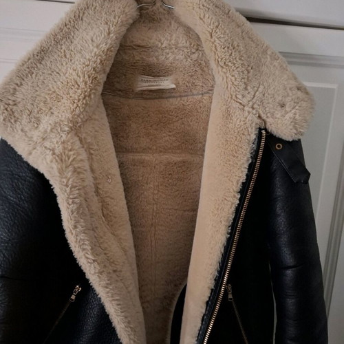 Zara jacket used, winter, black, size M
