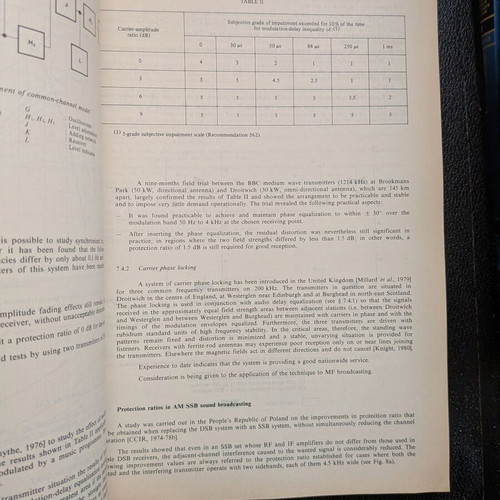 International Telecommunication Union ITU CCIR Geneva 1982 technical document