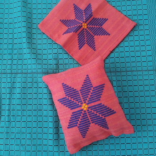 Nisiotiki decoration set refurbished with throw and pillow covers
