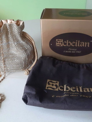Scheilan of Firenze evening bag unused with chain