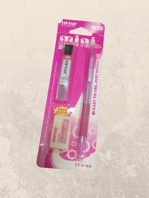 Vintage mechanical pencil new, collectible 90s colors