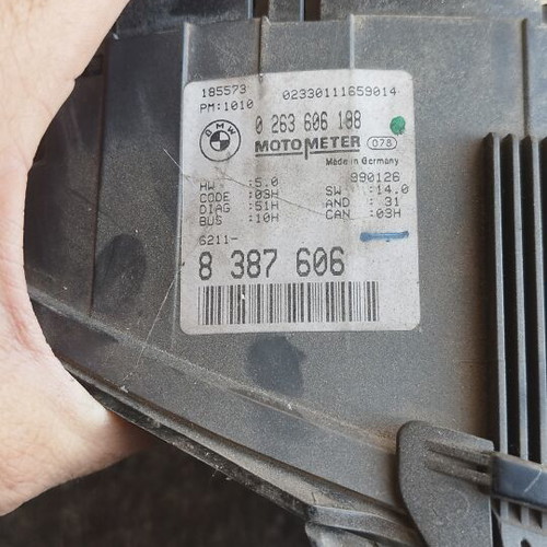 BMW E46 killmetrazhi used, single unit from damaged cars
