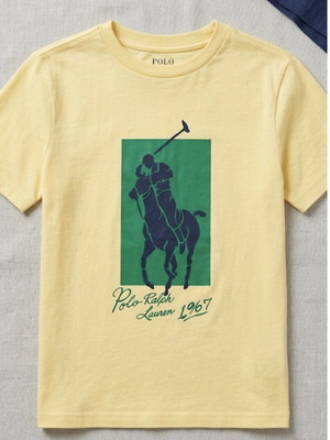 Μπλούζα Polo Ralph Lauren παιδική κίτρινη σαν καινούργιο μέγεθος S