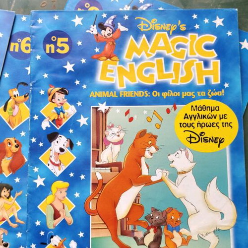 Disney Magic English 9 issues like new, English learning