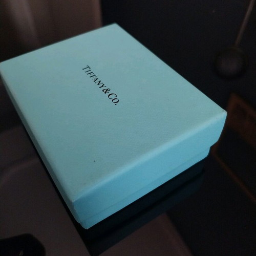 Tiffany & Co 925 Sterling Silver Keychain new with inscription