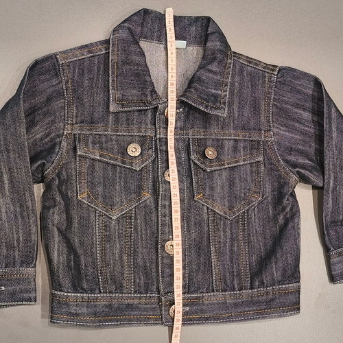 Blue Moon dark wash denim trucker jacket toddler, like new