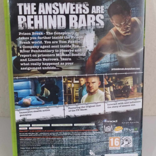 Prison Break: The Conspiracy Xbox 360 game like new