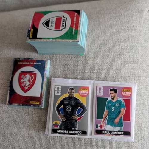 Panini World Cup stickers new, 220+ with 2 extra