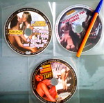 Greek group sex amateur erotic DVD set, 3 films