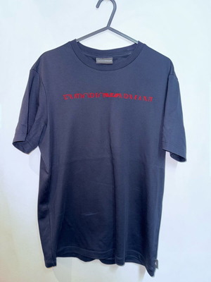 Emporio Armani navy slim fit T-shirt like new, size M