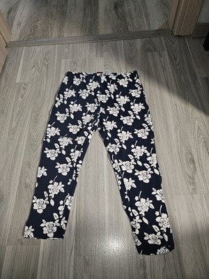 Energiers leggings for girl like new, size 176 cm, white and blue