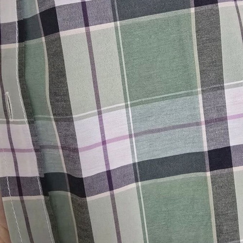 Abiente Premium Plaid Shirt like new, size S, green